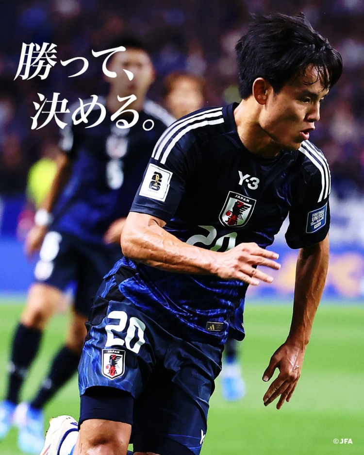 日本隊曬久保建英等球員海報預熱對陣巴林，獲勝將提前出線