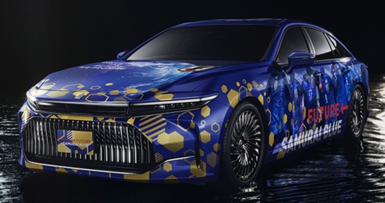 與車企聯(lián)動，日本足協(xié)與豐田汽車共同打造日本國家隊特別車型