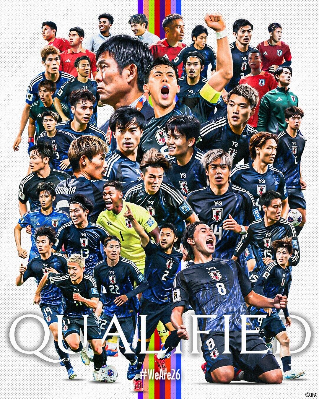 斷層領(lǐng)先！日本7輪6勝1平提前晉級(jí)世界杯，全球除東道主外首隊(duì)！